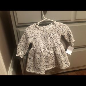 Cute long sleeve dress for your little girl!